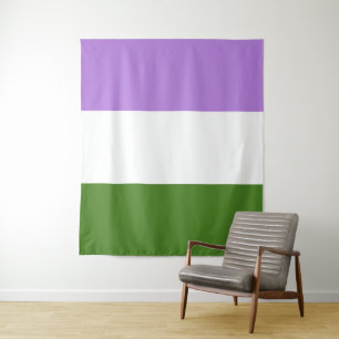 Tenture Drapeau de la fierté de genre