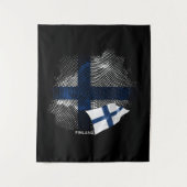 Tenture Drapeau de la Finlande (Devant)