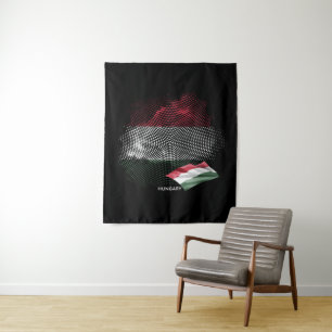 Tenture Drapeau de la Hongrie