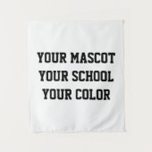 Tenture Drapeau de la maison-mère du secondaire personnali (Devant)