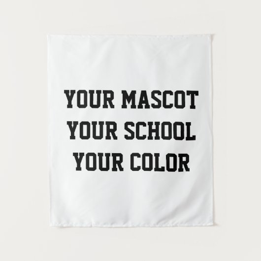 Tenture Drapeau de la maison-mère du secondaire personnali (Devant)