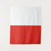 Tenture Drapeau de la Pologne (Devant)