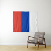 Tenture Drapeau de la Russie (En situation (horizontale))