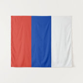 Tenture Drapeau de la Russie (Devant (Horizontal))