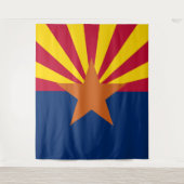 Tenture Drapeau de l'Arizona (Devant)
