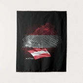Tenture drapeau de l'Autriche (Devant)