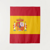 Tenture Drapeau de l'Espagne (Devant)