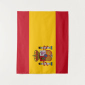 Tenture Drapeau de l'Espagne (Devant)