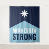 Tenture Drapeau de l'État rebelle du Minnesota (Devant)