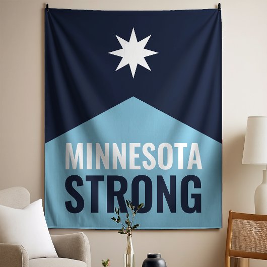 Tenture Drapeau de l'État rebelle du Minnesota