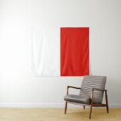 Tenture Drapeau de l'Indonésie (En situation (horizontale))