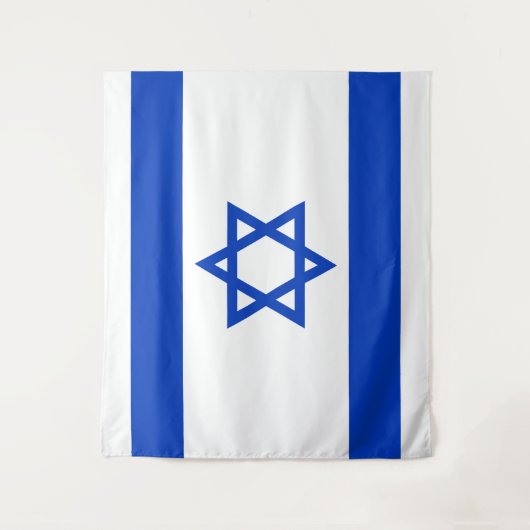 Tenture Drapeau de l'Israël (Devant)