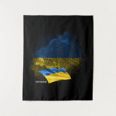 Tenture Drapeau de l'Ukraine (Devant)