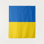 Tenture Drapeau de l'Ukraine (Devant)