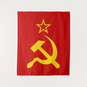 Tenture Drapeau de l'URSS - Drapeau de l'Union soviétique (Devant)