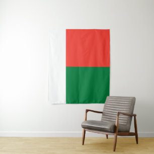 Tenture Drapeau de Madagascar