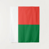 Tenture Drapeau de Madagascar (Devant)