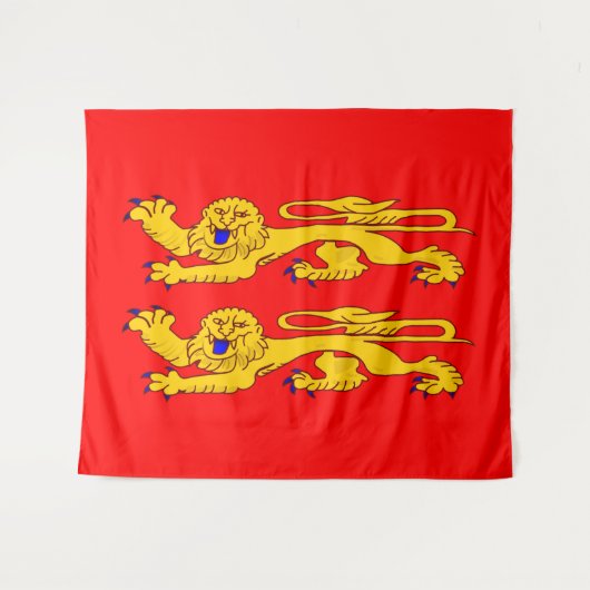 Tenture Drapeau de Normandie (Devant (Horizontal))