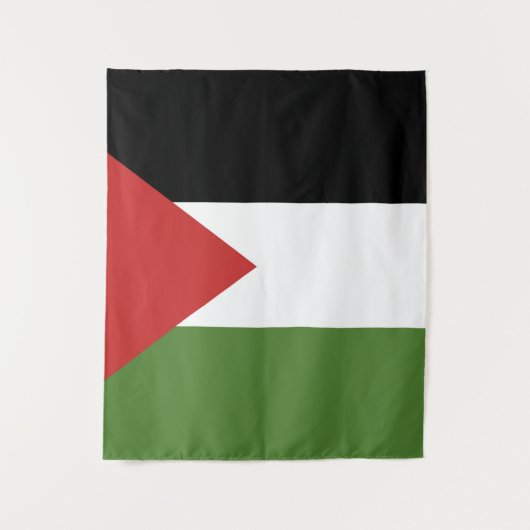 Tenture Drapeau de Palestine (Devant)