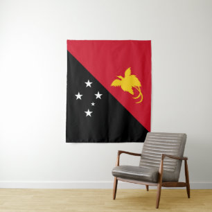 Tenture Drapeau de Papouasie-Nouvelle-Guinée