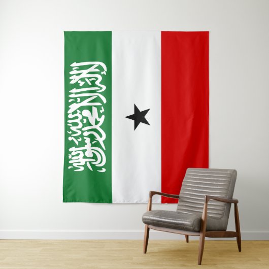 Tenture Drapeau de Somaliland (En situation)