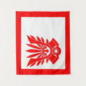 Tenture Drapeau de Tatenokai, Yukio Mishima (Devant)