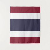 Tenture Drapeau de Thaïlande (Devant)