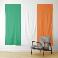 Drapeau de tricolore irlandais patriotique Saint P