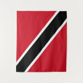 Tenture Drapeau de Trinité-et-Tobago (Devant)