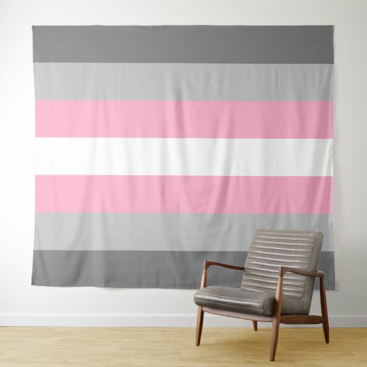 Tenture Drapeau Demi-fille Extra Large (En situation (horizontale))