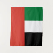 Tenture Drapeau des Émirats arabes unis (Devant)