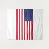 Tenture Drapeau des États-Unis d'Amérique (Devant (Horizontal))