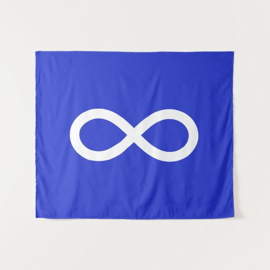 Tenture Drapeau des Métis (Devant (Horizontal))