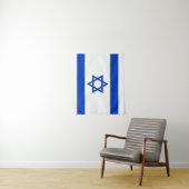 Tenture Drapeau d'Israël (En situation)