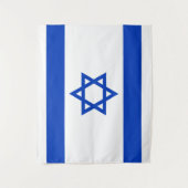 Tenture Drapeau d'Israël (Devant)