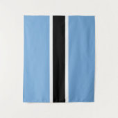 Tenture Drapeau du Botswana (Devant)