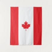 Tenture Drapeau du Canada (Devant)