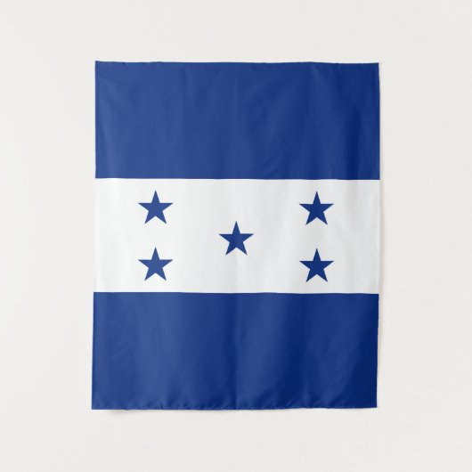 Tenture Drapeau du Honduras (Devant)