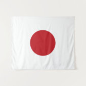 Tenture Drapeau du Japon (Devant (Horizontal))