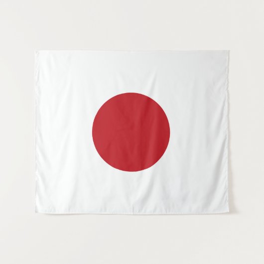 Tenture Drapeau du Japon (Devant (Horizontal))
