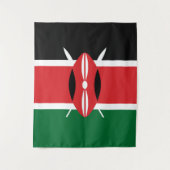 Tenture Drapeau du Kenya (Devant)