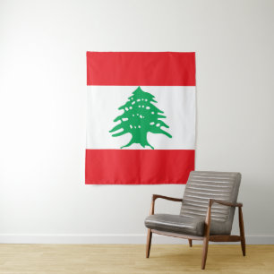 Tenture Drapeau du Liban