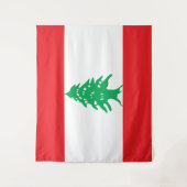 Tenture Drapeau du Liban (Devant)