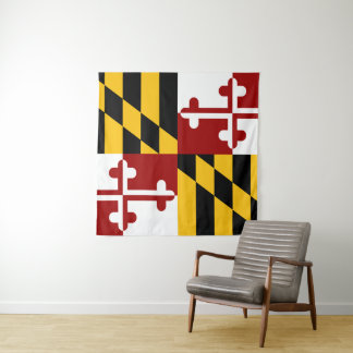 Tenture Drapeau du Maryland