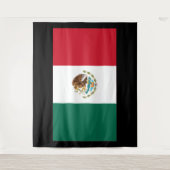 Tenture Drapeau du Mexique (Devant)