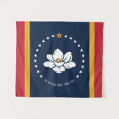 Tenture Drapeau du Mississippi 2020 (Devant (Horizontal))