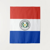Tenture Drapeau du Paraguay (Devant)