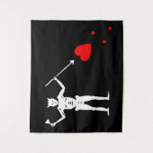 Tenture Drapeau du Pirate de Barbe Noire (Devant)