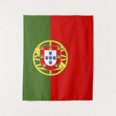 Tenture Drapeau du Portugal (Devant)