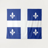Tenture Drapeau du Québec (Devant (Horizontal))